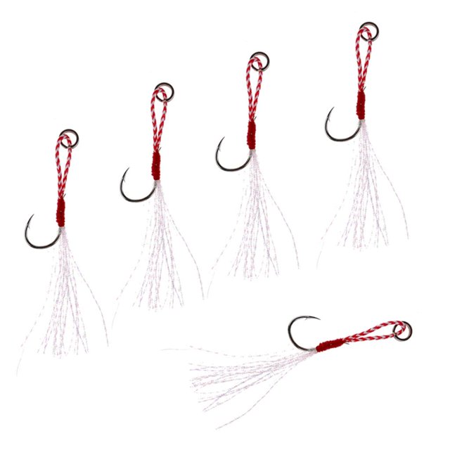 Assist Hook Hook Cebos Anzuelos Anzuelo 13 # 15 shamjiam Anzuelos de pesca