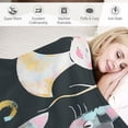 thumbnail image 3 of Orinice  Cat Blankets for Cat Lovers, Cat Lover Gifts for Girls Kids, Funny Cat Lady Gifts for Women, Cat Lover Birthday Gift Ideas, Cat Decor, Cat Themed Gift, Lightweight Throw Blankets  50x60in, 3 of 6