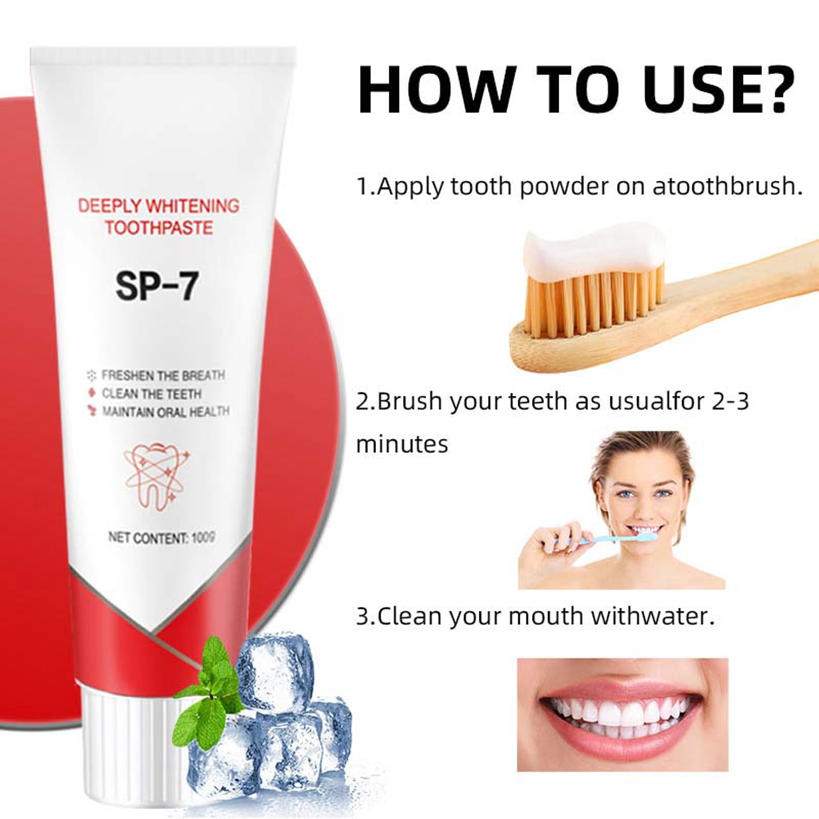 Seal Coupons ning Mouthwash Travel Size Toothpaste without Fluoride Toddlers Products Organic Baby Toothpaste And Toothbrush Toothpaste to n Teeth Sk2神仙水 Deep Cleaning Teeth at Home Bad
