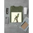 thumbnail image 3 of Solstitial Parrakeet T-Shirt Men -Sydenham Edwards Designs, Male Medium, 3 of 4