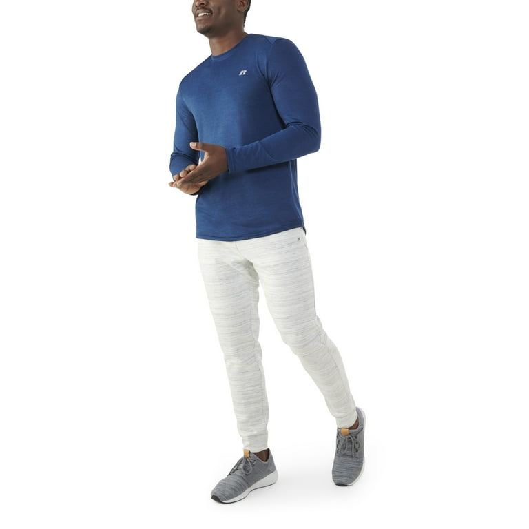 Russell Men's Fusion Knit Jogger Pants with Pockets, Comfort