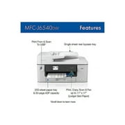 Brother MFC-J5340DW Business Color Inkjet All-in-One Printer with Printing Up to 11”x17 (Ledger Size)