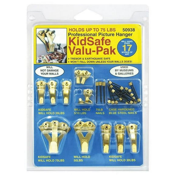 HILLMAN FASTENERS Kidsafe Pict Hanger Kit 534286