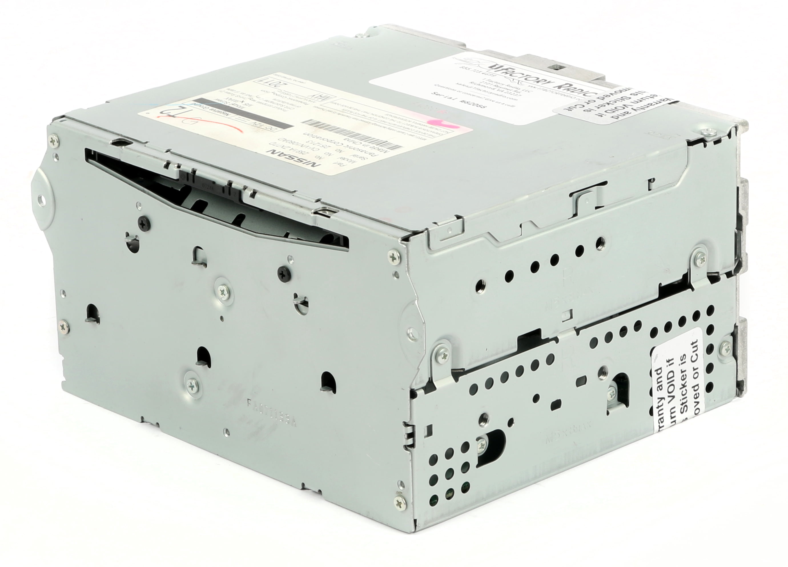 Restored 10-15 Nissan Infiniti AM FM CD Player Stereo Receiver wo Navigation 2591A ZX77D (Refurbished)