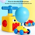 thumbnail image 3 of kjfeif Fun Packed Inflatable Balloon Powered Car Inertial Balloon Car Race Toy Pump Set Spaceship Creative Vehicle Toy with Balloon for Christmas Birthday Balloon Party, 3 of 8