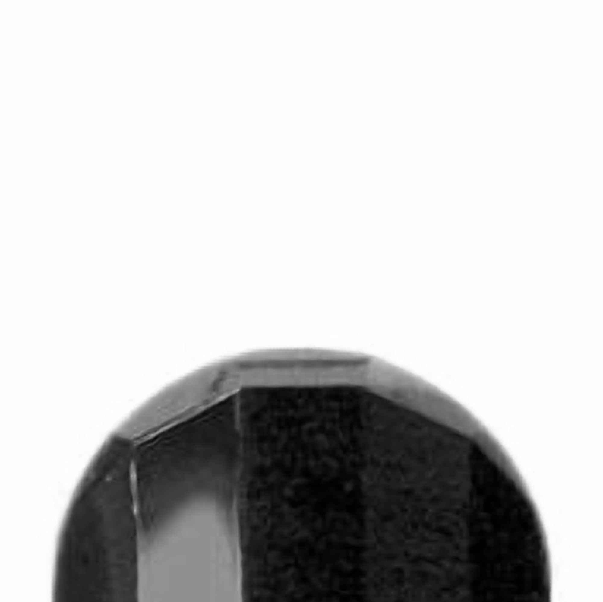 La Vogue Bouton à tige — noir, 30 mm (mode audacieuse)