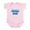 Petal Pink, variant on CafePress - Jewell Ohio Body Suit - Baby Light Bodysuit, Size Newborn - 24 Months