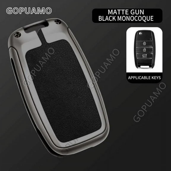 For Kia C 3 buttons key case Sid Rio Soul Sportage Ceed Sorento CeratoK2 K3 K4 K5 Keychain Zinc alloy Car Key Cover Protection
