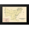 thumbnail image 2 of Hopkins 14x10 Black Modern Framed Museum Art Print Titled - Anne Arundel Eighth District Maryland, 2 of 5