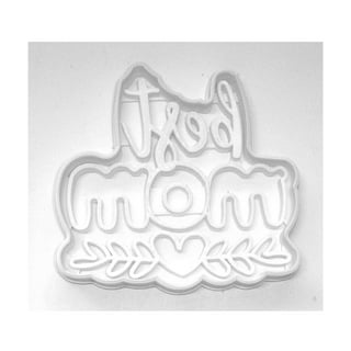 Baby Shower Cookie Cutter & Stamp - Expectant Mother Mom To Be