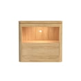 thumbnail image 3 of Picket House Furnishings Camelot Nightstand with USB & LED in Natural, 3 of 4