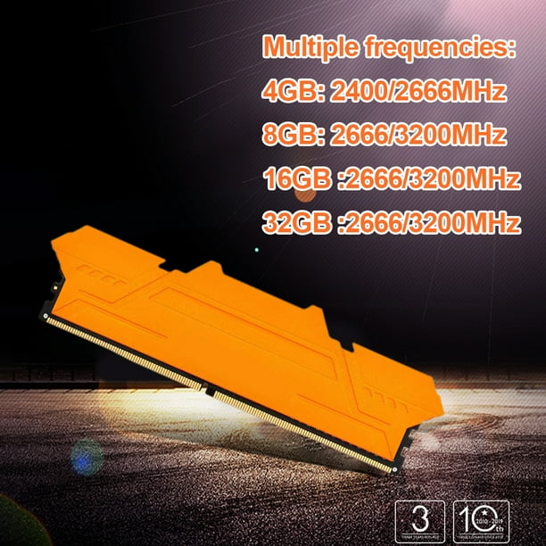 DDR4 Escritorio DIMM Memoria SO-DIMM RAM para computadora PC (DDR4 32GB 3200MHz)