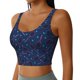 thumbnail image 2 of Balery Tennis Racket Sujetadores deportivos con espalda cruzada para mujer, acolchados, sin costuras, de alto impacto, ideales para yoga, gimnasio, entrenamiento y fitness.-XX-Large, 2 of 8