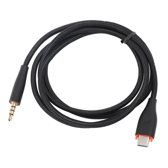 Cable de auriculares de Gato de Tipo C A 3.5 mm 1.2m OFC Cable Tejido parauriculares Mmx150 Con de Sonido Sin Pérdidas y KindAJE