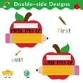 thumbnail image 4 of WaaHome First and Last Day of School Board, Double Sided Back to School Sign My 1st Day of Preschool Kindergarten Chalkboard Sign Back to School Photo Prop Supplies, 4 of 9