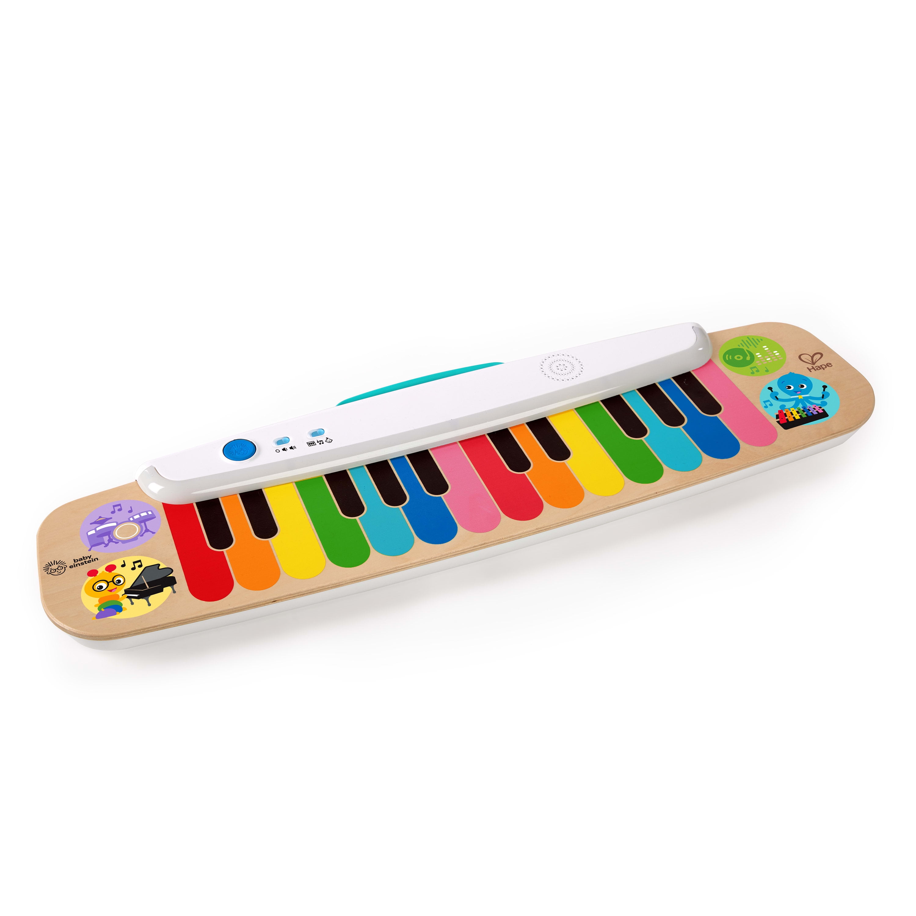 Baby Einstein Notes & Keys Magic Touch Wooden Electronic Keyboard Toddler  Toy, Unisex, Ages 12 months + 