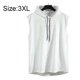 thumbnail image 2 of Camiseta sin mangas con capucha y ajuste informal para hacer ejercicio en el gimnasio, 2 of 6