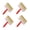 150, variant on 4 Pack Wall and Deck Stain Brushes with Ferrules Convenient Accessory for Solvent Base Paints Finishes Use