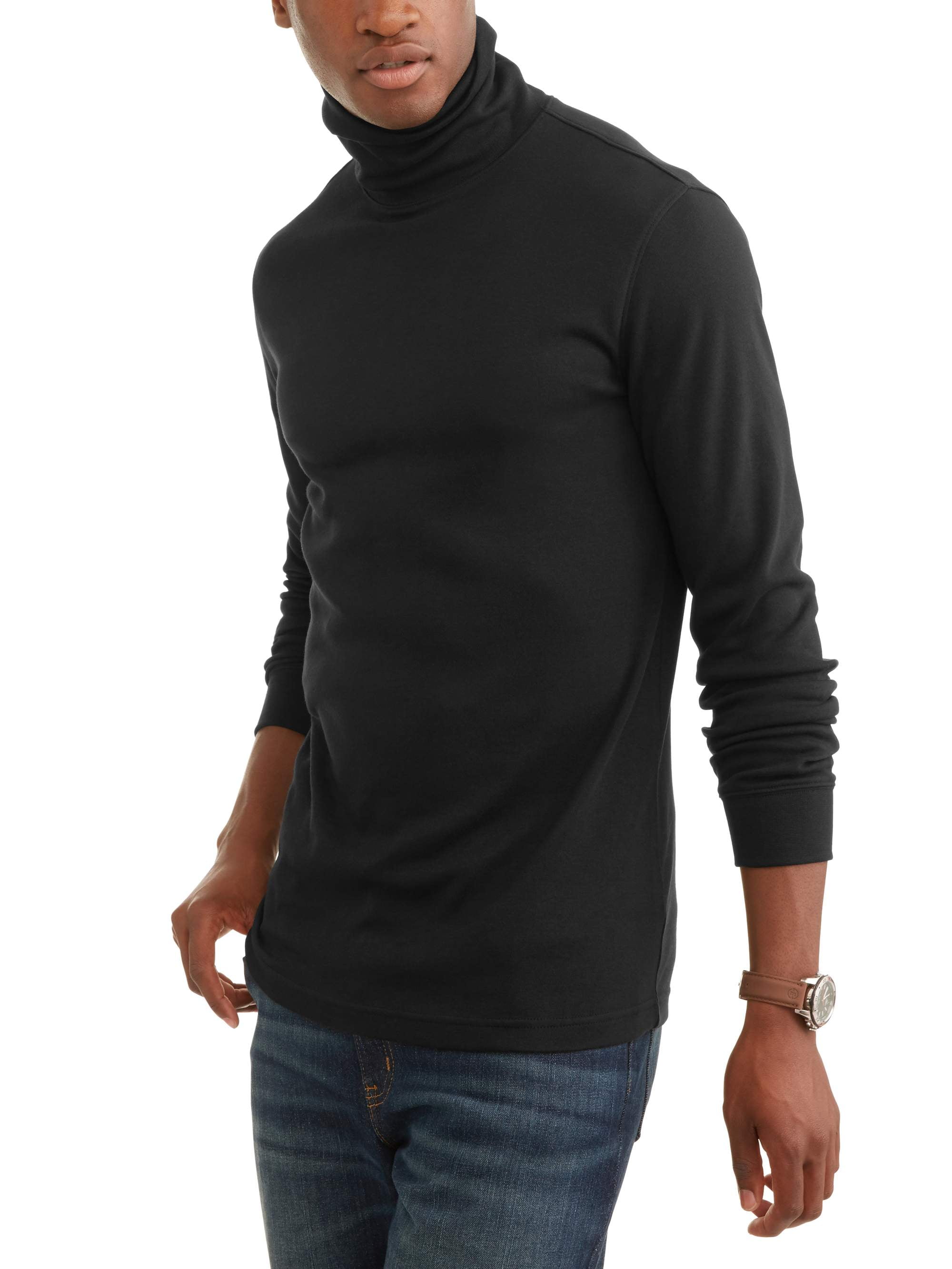 George Men's Long Sleeve Mock Neck, up 