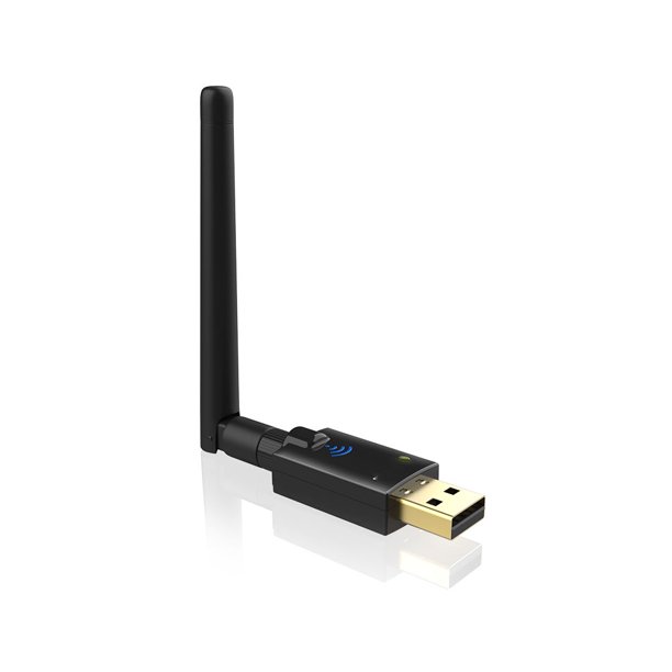 1 adaptador WiFi de 150 Mbps, dongle WiFi con transmisor Bluetooth 2,4 G/5,8 G banda receptora