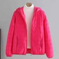 thumbnail image 2 of fatyb Womens Quilted Jacket Hooded Zip up Cotton Padded Outwear Lightweight Winter Coat with Pockets, 2 of 3