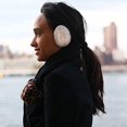 thumbnail image 3 of Bandless Ear Warmers/Fleece Earmuffs with - Charcoal, Small, 3 of 6