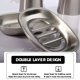 thumbnail image 4 of Labymos Escurridor de jabón de doble capa,, 4 of 8