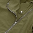 thumbnail image 3 of FOCUSNORM Veste en Similicuir pour Femmes Slim Moto Biker Cardigan Zip Short Coat, 3 of 5