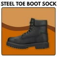 thumbnail image 3 of Realtree Mens Socks, Steel Toe Boot Merino Wool Cushion Tall Socks, 2 Pairs, 3 of 3