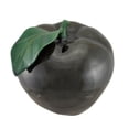 thumbnail image 2 of Zeckos 11 inch Diameter Dark Green Ceramic Apple Tabletop Accent, 2 of 2