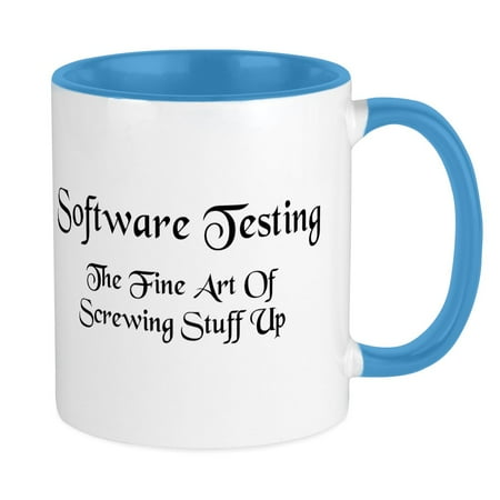 

CafePress - Software Testing Mug - Ceramic Coffee Tea Novelty Mug Cup 11 oz
