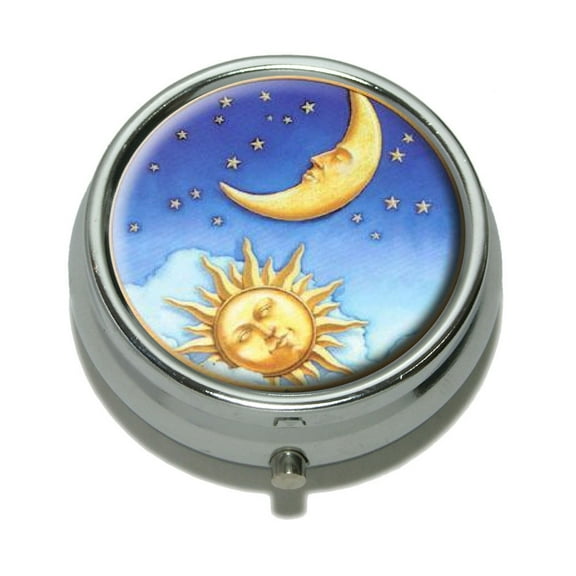 Celestial - Sun and Moon Pill Box
