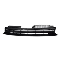Black Sport Grille Fit for 10-14 Vw Mk6 Golf GTI Jetta Fits select: 2011-2014 VOLKSWAGEN JETTA SE, 2010 VOLKSWAGEN JETTA SE/SEL