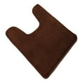thumbnail image 1 of U-type Memory Cotton Toilet Mat Carpet Anti-slip Elastic Bathroom Mat, 1 of 9