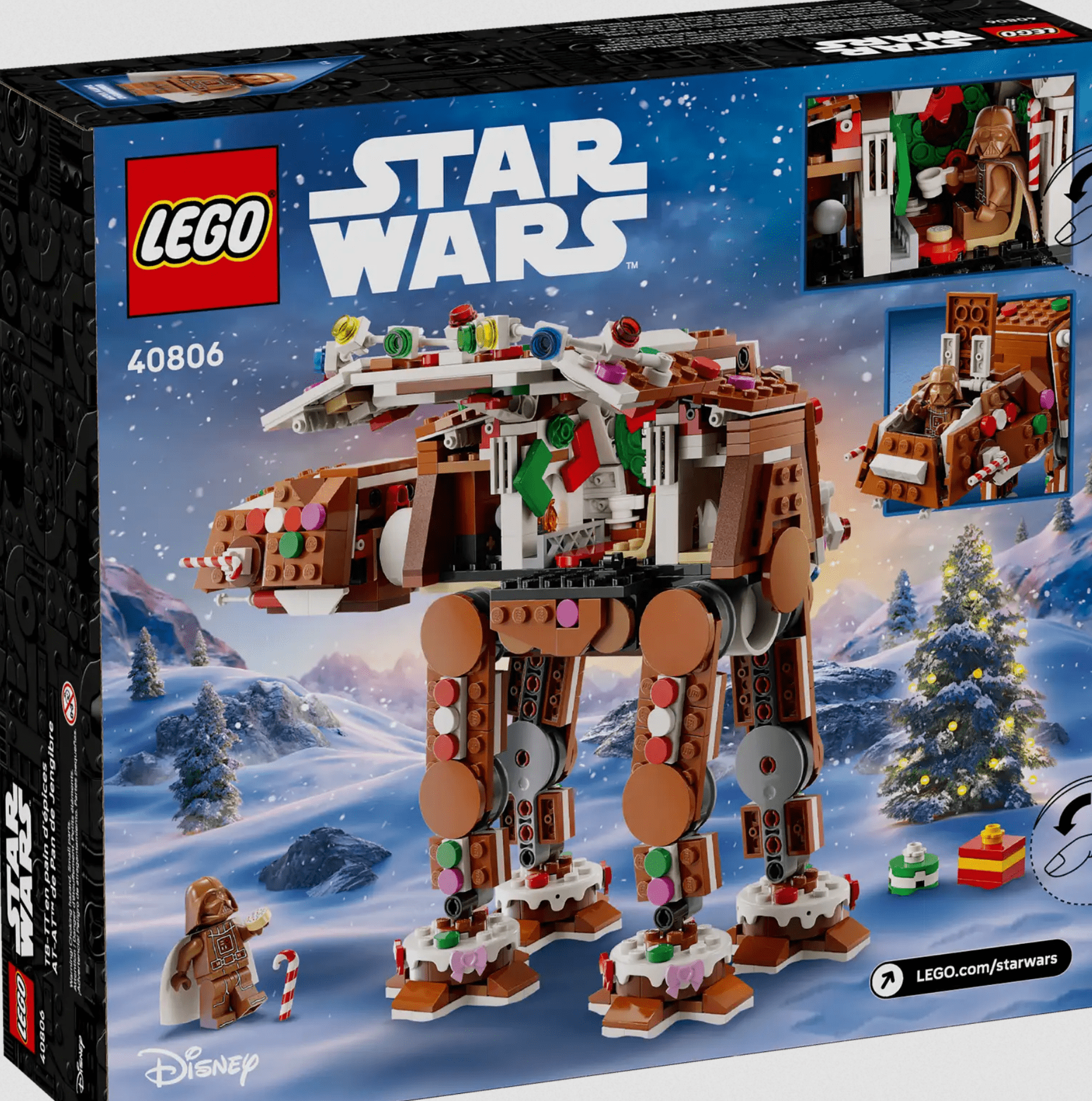 Lego Gingerbread AT-AT Walker Star Wars Exclusive 40806