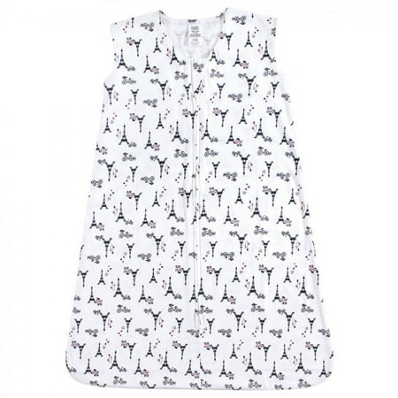 UPC: 0660168402827 | Luvable Friends Baby Girl Sleeveless Jersey Cotton Sleeping Bag  Sack  Blanket  French Poodle Jersey  18-24 Months