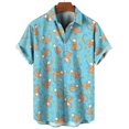 thumbnail image 2 of Camisas casuales para hombre, camisetas con gráficos de mono de anime para hombre, ropa, camisetas de gran tamaño, camisetas de manga corta estilo kawaii harajuku, ropa de calle 2024, 2 of 5