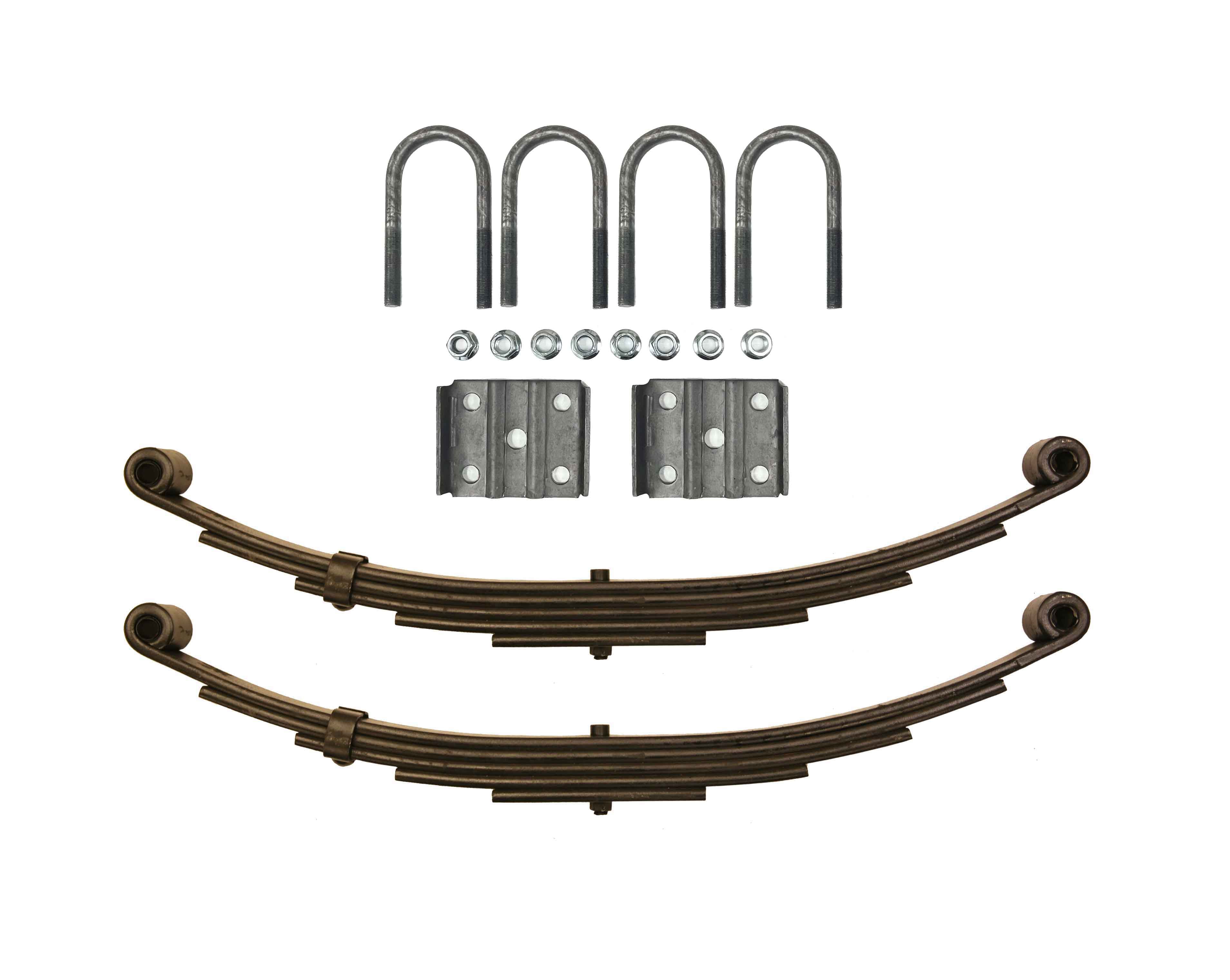 LIBRA 6000 6K Single Trailer Axle Suspension Kit 3000 Leaf Springs U