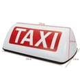 thumbnail image 3 of 12V Waterproof Top Sign Magnetic Meter Cab Lamp Light LED TAXI Signal Lamp - Yellow, 3 of 10