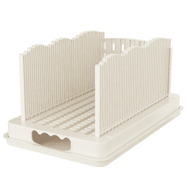 LLMRR Bread Slicer for Homemade Bread, Sourdough Bread Slicer with Crumb Tray, Width-Adjustable Bread Slicing Guide, Suitable for Homemade Bread, Cakes, Sandwich, Bagels