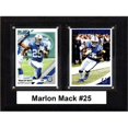 thumbnail image 1 of C&I Collectables 68MMACK 6 x 8 in. NFL Marlon Mack Indianapolis Colts Two Card Plaque, 1 of 1
