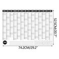 Bocqde Calendar 2025 Wall Calendar Calendar 2025 Vintage Wall Calendar