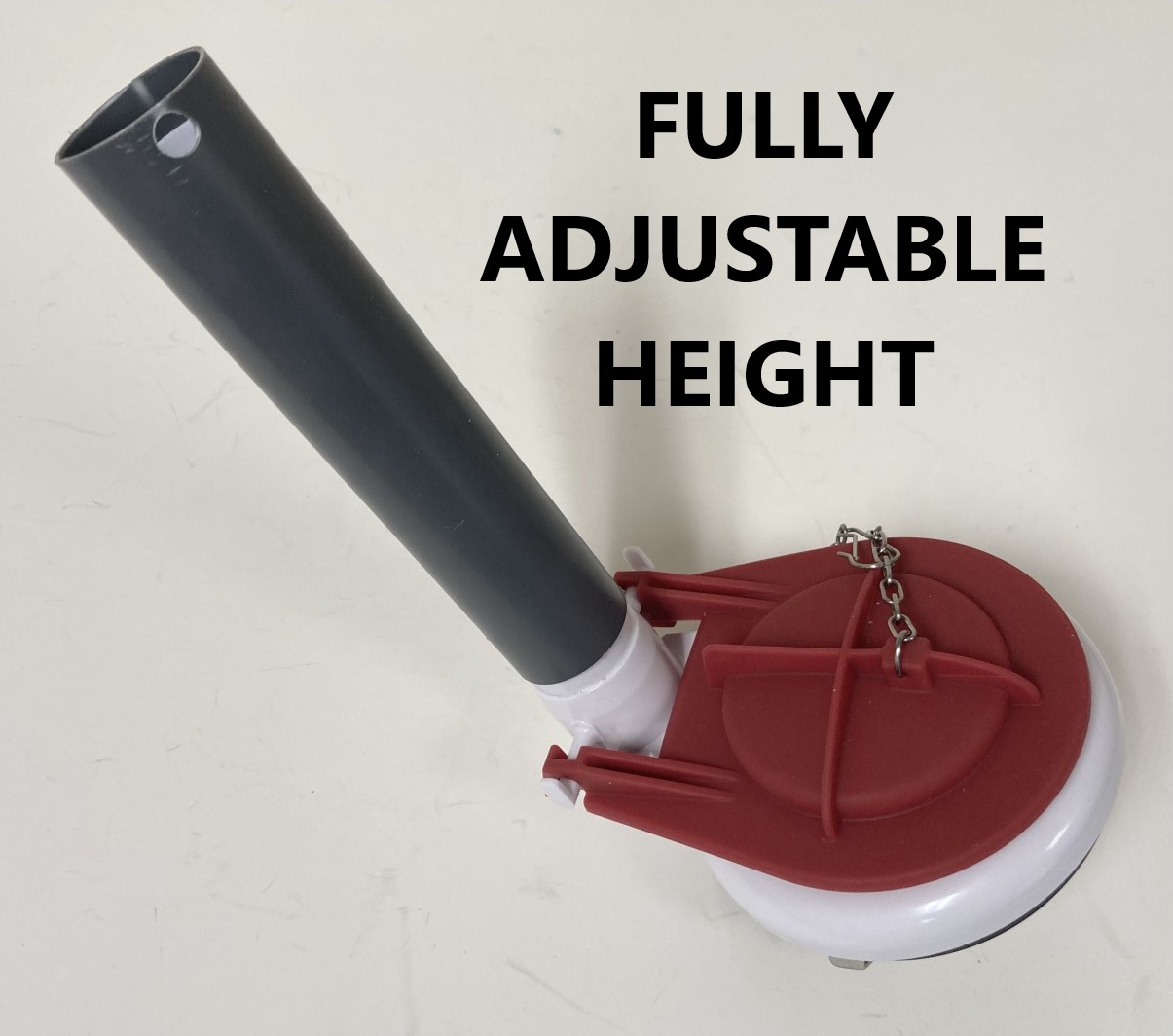 3.2 inch Flapper Valve Assembly, For one piece toilets. Includes