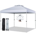 thumbnail image 1 of Costway Carpa Plegable 3x3 m Cenador Tienda Emergente Pop Up 8 Personas Gazebo Pabellón con Doble Techo Altura Ajustable Playa Jardín Patio, 1 of 10
