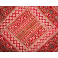 thumbnail image 6 of Tugana Craft Exquisite Sari Patchwork Mughal Style Zari Thread Embroidered Sequin Large Tapestry 40" x 60", 6 of 10