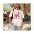 thumbnail image 2 of VibeNest Studio Unisex Funny Crab Bubble Gum Beach Vacation Cocktail Summer Garment Dyed Graphic T-Shirt, 2 of 8