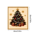 thumbnail image 2 of DIY Christmas Pearl Diamond Painting Art Kit with Frame, Christmas Ornaments for Adults, Relaxing & Beginner-Friendly Pearl Diamond Painting Hanging Kit for Home Wall Decor, 2 of 6