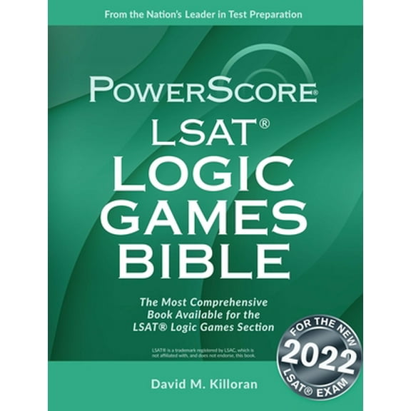 Pre-Owned Powerscore LSAT Logic Games Bible (Paperback) 0988758660 9780988758667