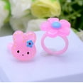thumbnail image 3 of Bague en Résine pour Enfants Style Bonbon Rose Mignon Petit Cadeau, 3 of 6