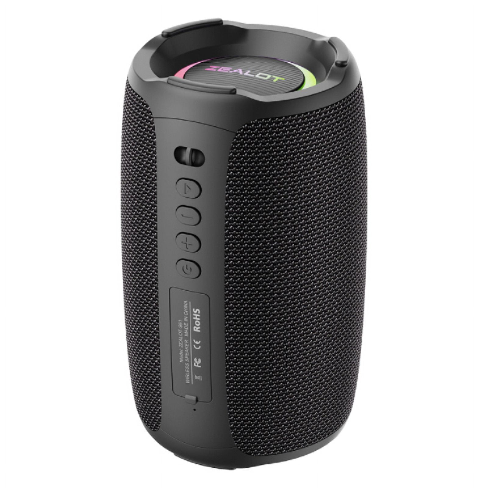 Zealot-S61 Bluetooth Speaker,with IPX6 Waterproof Protection and
